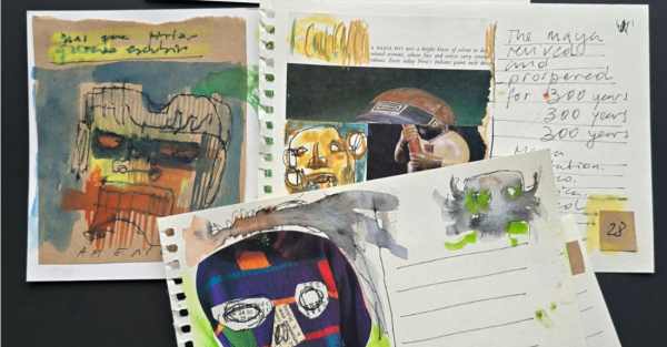 Te Wāhi Toi - Free Community Draw Night: Ancient American postcards