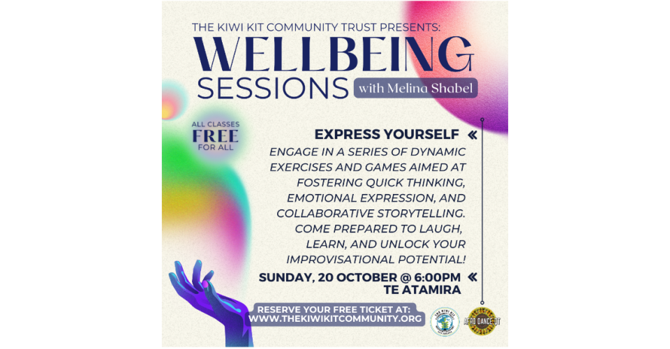 Wellbeing Session #4: Express Yourself