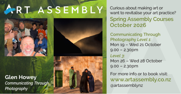 Te Wāhi Toi - Communication Through Photography: Part 3 with Glen Howey, Queenstown