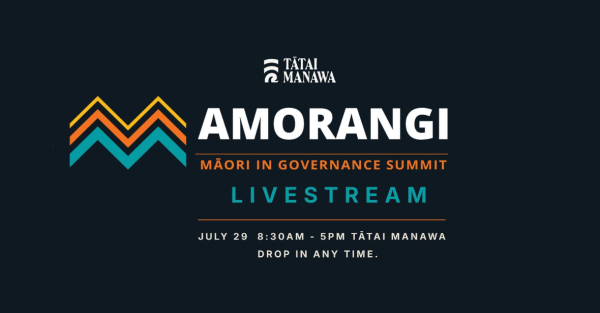 Te Wāhi Toi - Amorangi - Māori In Governance Summit - Livestream