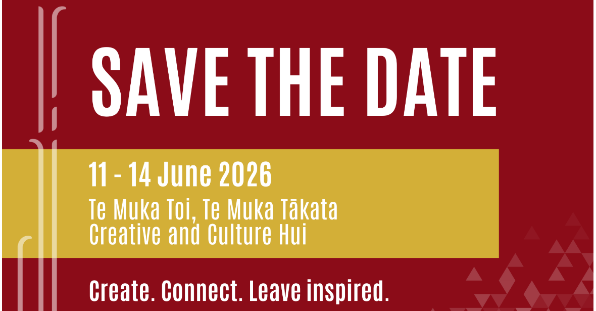 Creative and Culture Hui 2026 : Save the Date! 