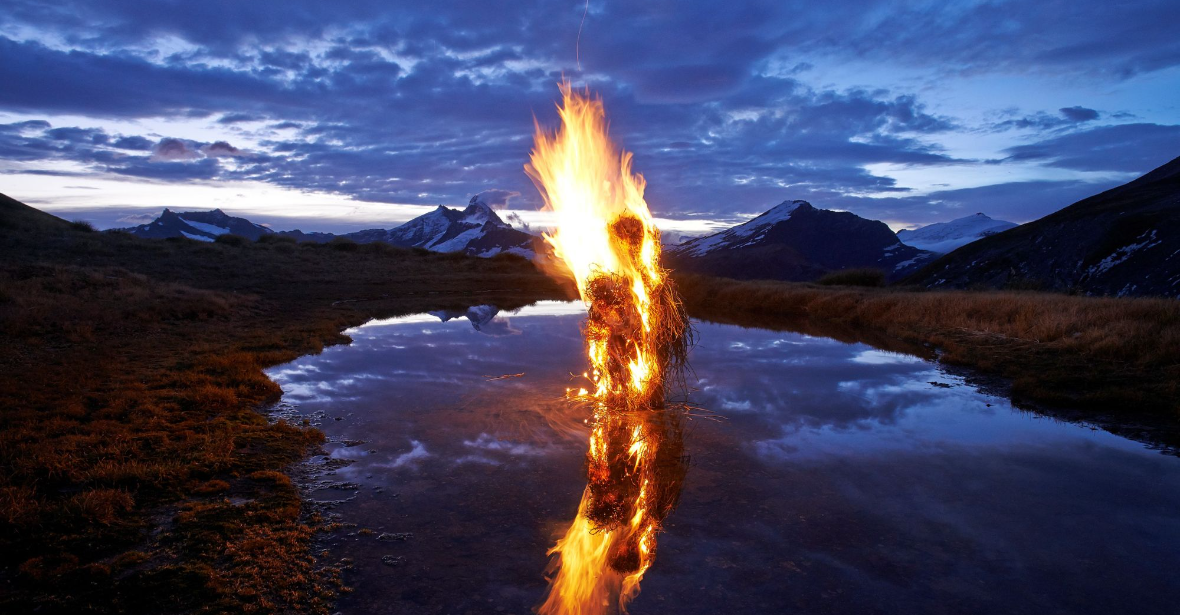 Burning Issues Exhibition by Martin Hill and Philippa Jones