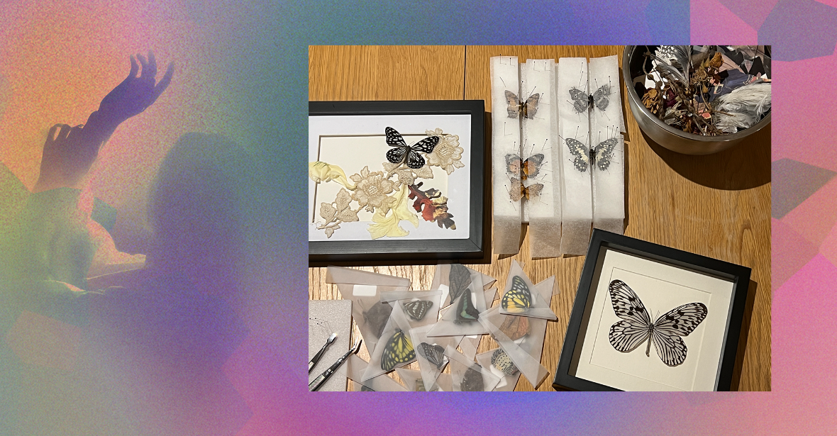 Queenstown Arts Society - Creative Butterfly Preservation Workshop with Flora Fauna and Claire Todd