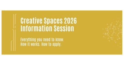 Te Wāhi Toi - Creative Spaces Project Information Session