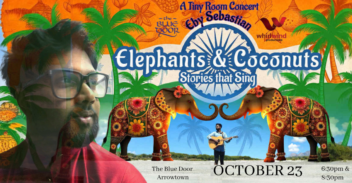 Elephants & Coconuts - Stories That Sing by Eby Sebastian: Tiny Room Concert