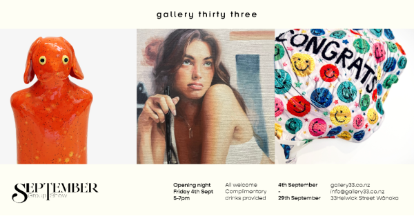 Te Wāhi Toi - Gallery Thirty Three September Exhibition Opening