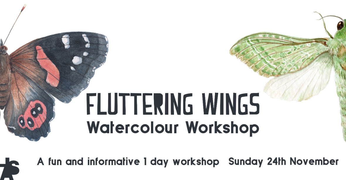 Fluttering Wings - a 1 day Watercolour Workshop