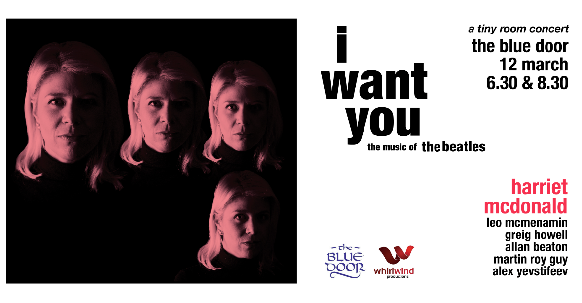 I Want You - Music of the Beatles - Harriet McDonald - Tiny Room Concert 