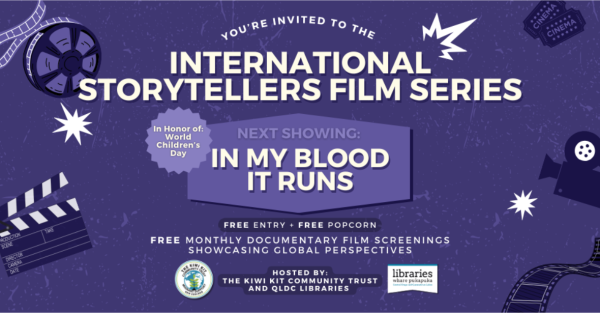 Te Wāhi Toi - The International Storytellers Film Series presents: "In My Blood It Runs"