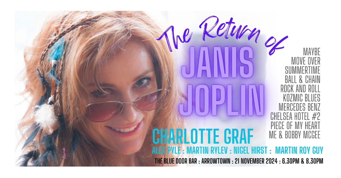 The Return of Janis Joplin - Tiny Room Concert - Charlotte Graf