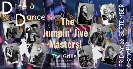 Te Wāhi Toi - Dine & Dance at The Grille with Jumpin' Jive Masters & Latin Soul
