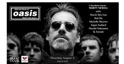 Te Wāhi Toi - "What's The Story" - the music of Oasis - Marty Newell - Tiny Room Concert