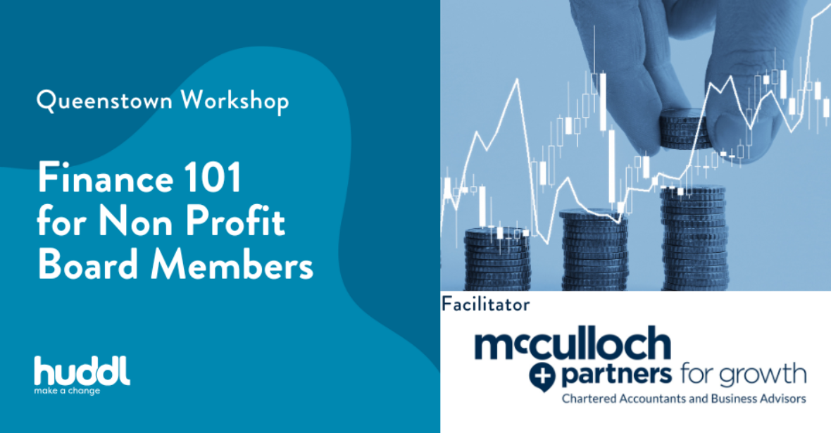 Finance 101 for Non Profit Board Members- Queenstown Workshop