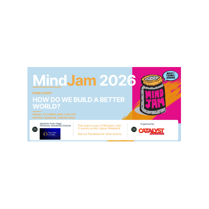 How do we build a better world?  Part of MindJam ... - Logo