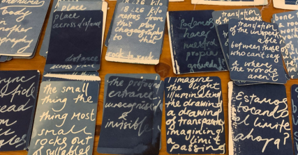 Te Wāhi Toi - Cyanotype Workshop | Taller de Cianotipia