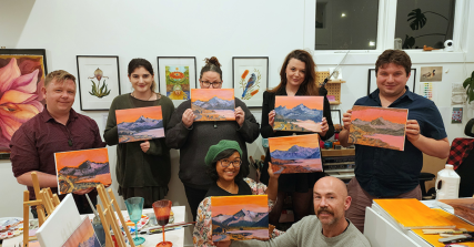 Te Wāhi Toi - Paint & Sip Acrylic Workshop - That Wanaka Tree with Kasia Hebda | Queenstown - 5 June