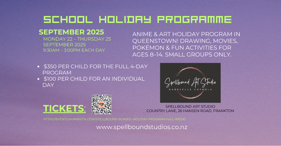 Spellbound School Holiday Anime & Art Programme