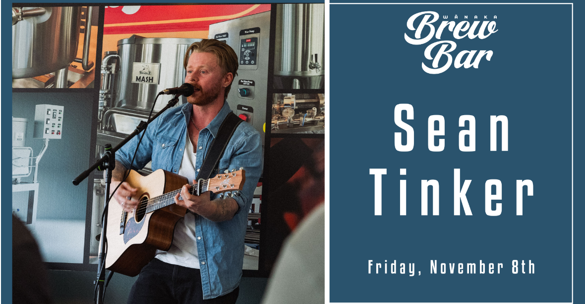 Sean Tinker at Wānaka Brew Bar 