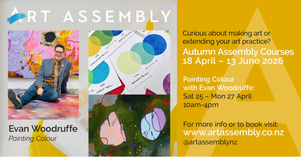 Te Wāhi Toi - Painting Colour with Evan Woodruffe