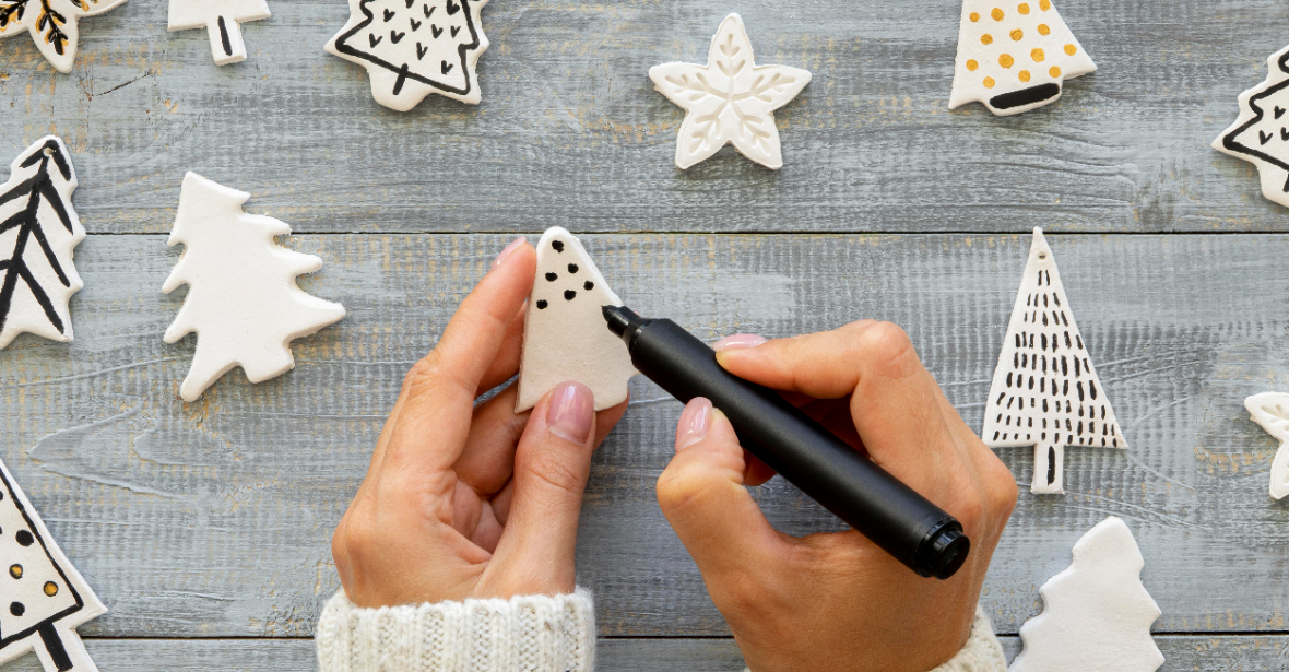 Saturday Arts Social: Air Dry Clay Midwinter Christmas Ornaments
